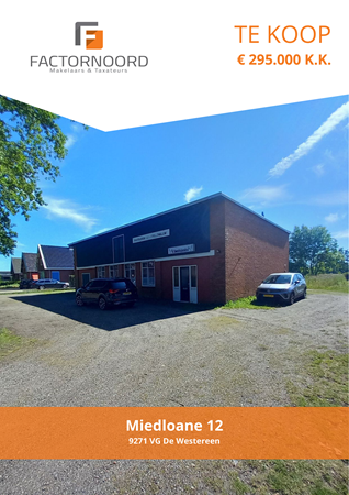 Brochure preview - Miedloane 12, 9271 VG DE WESTEREEN (1)