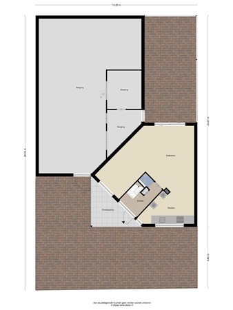 Floor plan - Fioringrasstraat 41-43, 1313 LB Almere 