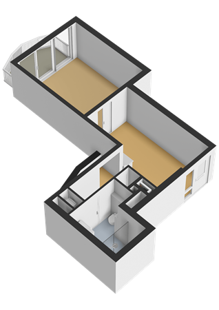 Deltastraat 2, 1353 BR Almere - Eerste verdieping - 3D.png