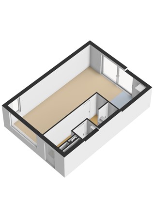 Brunssumstraat 46, 1324 MK Almere - Begane grond - 3D.jpg