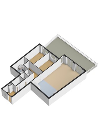 Renoirstraat 130, 1328 PT Almere - Begane grond - 3D.jpg