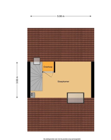 Floorplan - Kopakker 18, 1446 GT Purmerend