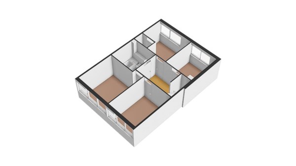 Floorplan - Lotusstraat 24, 1448 BS Purmerend