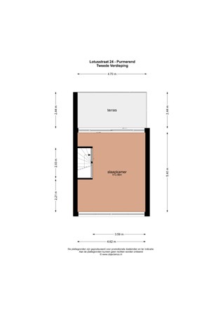 Floorplan - Lotusstraat 24, 1448 BS Purmerend