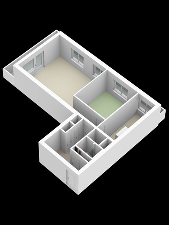 Floorplan - Suze Groenewegstraat 219, 1442 NG Purmerend