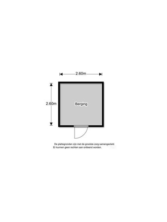 Floorplan - Tobagostraat 18, 1448 TL Purmerend