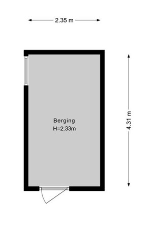 Floorplan - Johan Wagenaarstraat 22, 1443 LS Purmerend