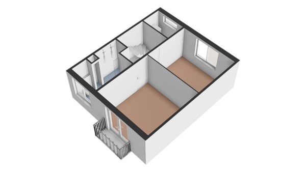 Floorplan - Gasinjetstraat 64, 1442 WP Purmerend