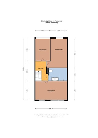 Floorplan - Mississippistraat 4, 1448 XA Purmerend