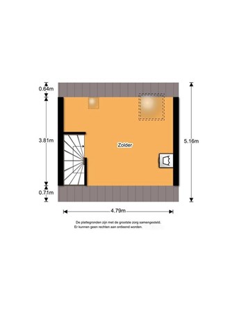 Floorplan - Antillenstraat 20, 1448 TK Purmerend