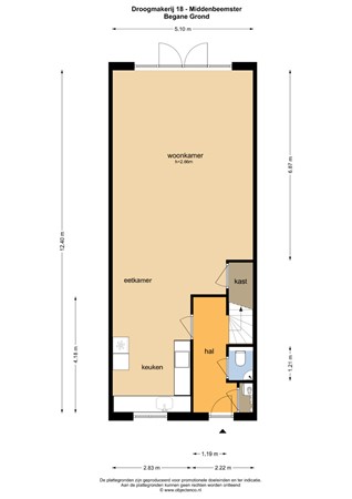 Floorplan - Droogmakerij 18, 1462 SE Middenbeemster