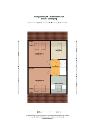 Floorplan - Droogmakerij 18, 1462 SE Middenbeemster
