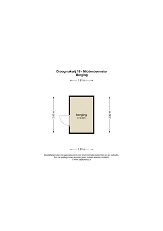 Floorplan - Droogmakerij 18, 1462 SE Middenbeemster