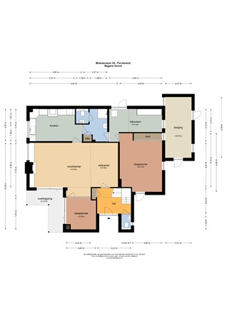 Floorplan - Moerasvaren 54, 1441 SR Purmerend