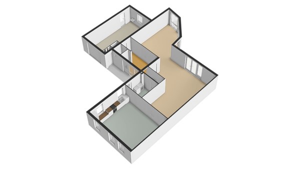 Floorplan - Lamoenstraat 110, 1446 SX Purmerend