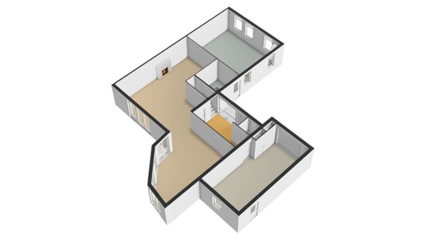Floorplan - Lamoenstraat 110, 1446 SX Purmerend