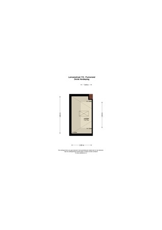 Floorplan - Lamoenstraat 110, 1446 SX Purmerend
