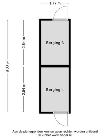 Floorplan - Ir Sassenstraat 20-2, 7071 BC Ulft