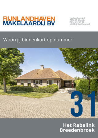 Brochure preview - Brochure - Het Rabelink 31 - Breedenbroek.pdf