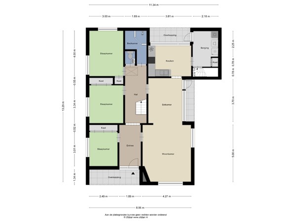 Floorplan - Doctor Dreesstraat 40, 7064 HB Silvolde
