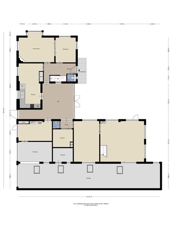 Floorplan - Rijksweg 185-187, 7011 DV Gaanderen