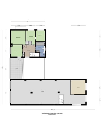 Floorplan - Rijksweg 185-187, 7011 DV Gaanderen
