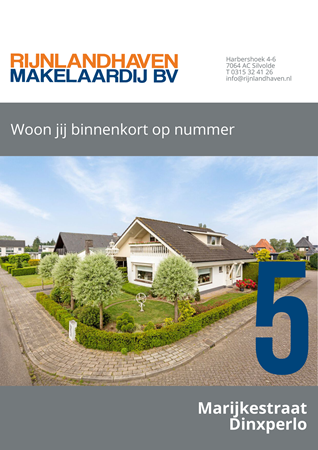 Brochure preview - Marijkestraat 5, 7091 AN DINXPERLO (1)