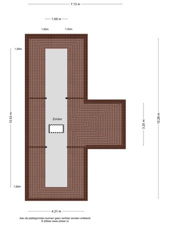 Floorplan - Keupenstraat 29B, 7091 XE Dinxperlo