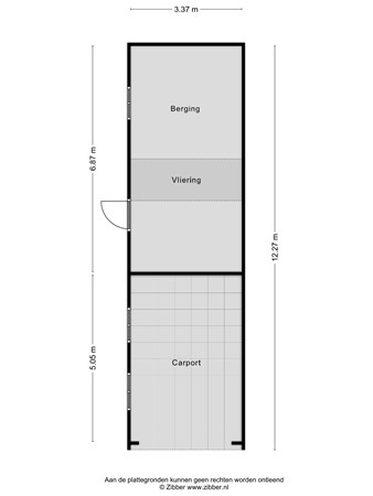 Floorplan - Keupenstraat 29B, 7091 XE Dinxperlo