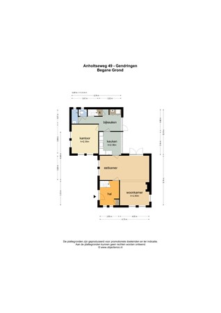 Floorplan - Anholtseweg 49, 7081 CL Gendringen