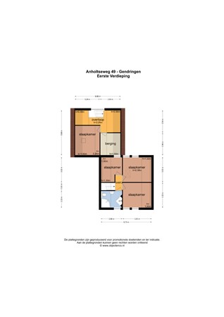 Floorplan - Anholtseweg 49, 7081 CL Gendringen