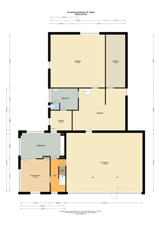 Floorplan - Dinxperlosestraatweg 110, 7122 JR Aalten