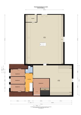Floorplan - Dinxperlosestraatweg 110, 7122 JR Aalten