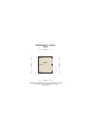 Floorplan - Wendelenkamp 93, 7091 TW Dinxperlo