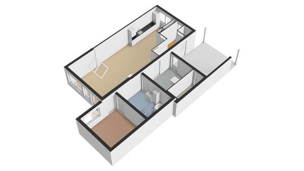 Floorplan - Wendelenkamp 93, 7091 TW Dinxperlo