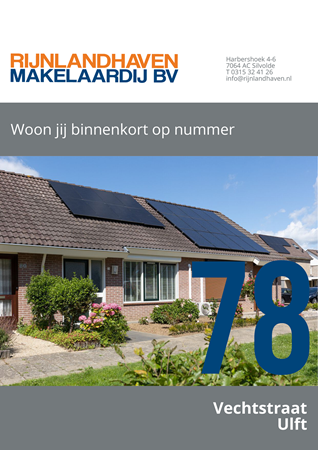 Brochure preview - Vechtstraat 78, 7071 VC ULFT (1)