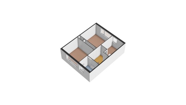 Floorplan - Christinastraat 16, 7075 AW Etten