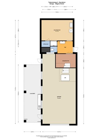 Floorplan - Toekomstweg 4, 7011 EV Gaanderen