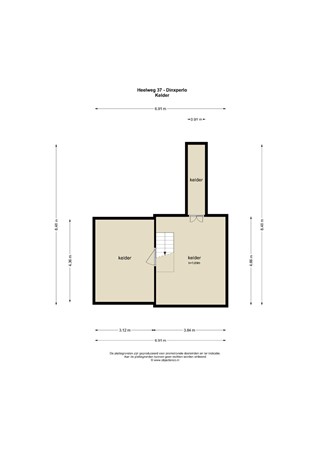 Floorplan - Heelweg 37, 7091 BS Dinxperlo