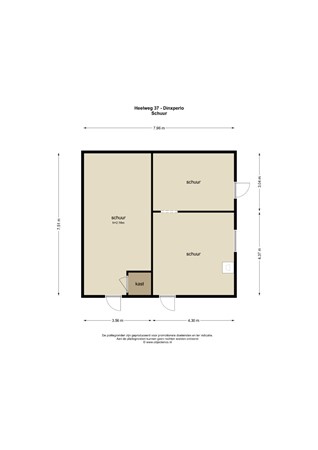 Floorplan - Heelweg 37, 7091 BS Dinxperlo
