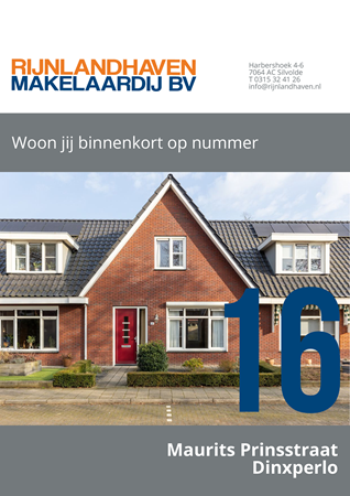 Brochure preview - Maurits Prinsstraat 16, 7091 CV DINXPERLO (1)