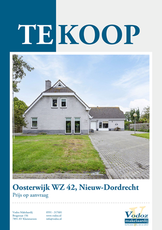 Brochure preview - Oosterwijk WZ 42, 7885 TN NIEUW-DORDRECHT (1)