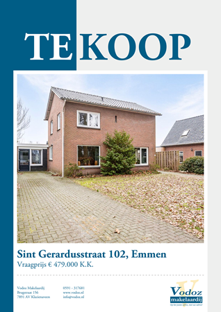 Brochure preview - Sint Gerardusstraat 102, 7826 CH EMMEN (1)