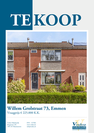 Brochure preview - Willem Grolstraat 73, 7826 EG EMMEN (1)