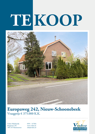 Brochure preview - Europaweg 242, 7766 AS NIEUW-SCHOONEBEEK (1)