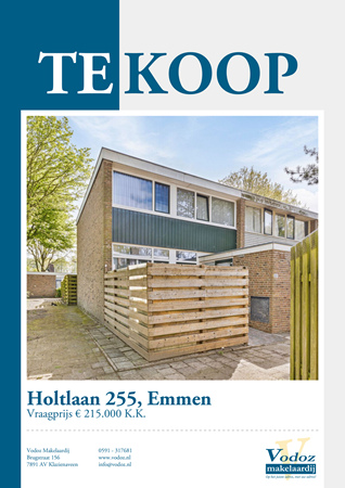 Brochure preview - Holtlaan 255, 7824 SK EMMEN (1)