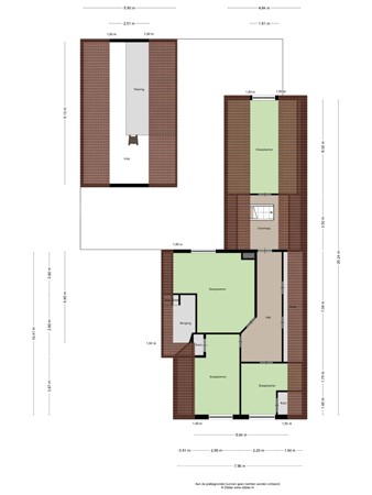 Floorplan - Verlengde Oosterdiep OZ 14, 7884 TD Barger-Compascuum