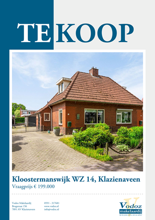 Brochure preview - Kloostermanswijk WZ 14, 7891 HE KLAZIENAVEEN (2)