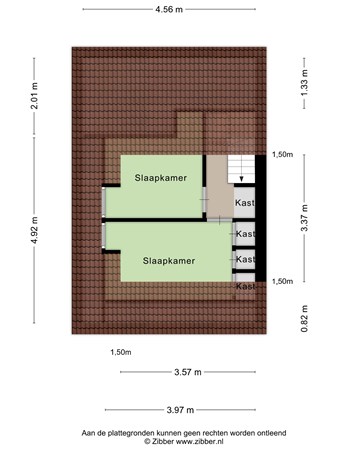 Floorplan - Kloostermanswijk WZ 14, 7891 HE Klazienaveen