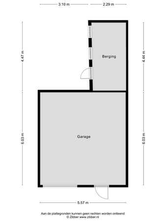 Floorplan - Kloostermanswijk WZ 14, 7891 HE Klazienaveen